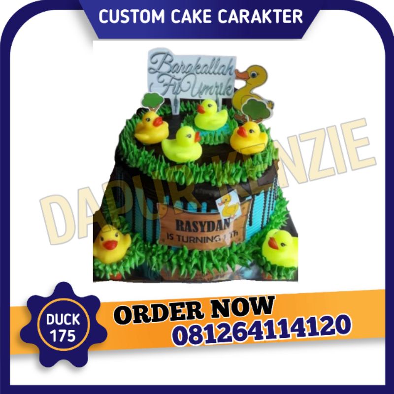 

Cake Ulang Tahun Karakter bebek