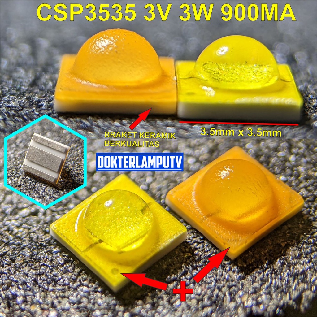 CSP 3535 3V 3W 1A UNTUK SENTER LAMPU DLL