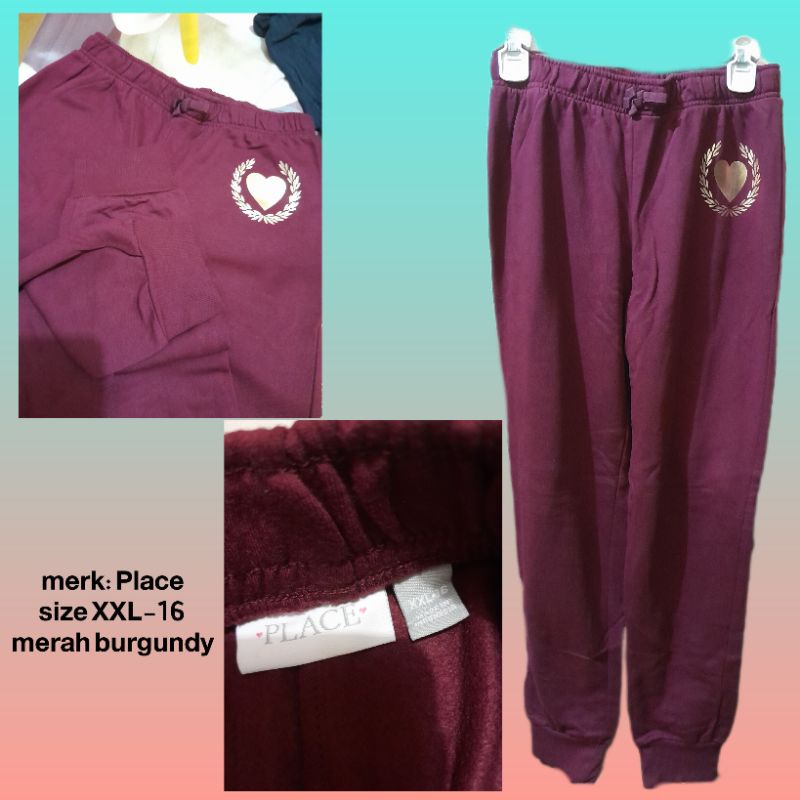 Jogger Anak/ Jogger anak remaja/ Celana Panjang Branded Old Navy, HnM, Place sisa eksport ORIGINAL T
