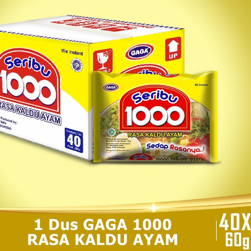 

Promo | KBM|GAGA 1000 Rasa Kaldu Ayam (1 dus = 40 pcs Harga Grosir)