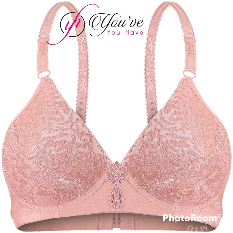 Bra YOU'VE 100086 | Bra Busa Brukat Tanpa Kawat | BH Murah Berkwalitas | Pakaian Dalam