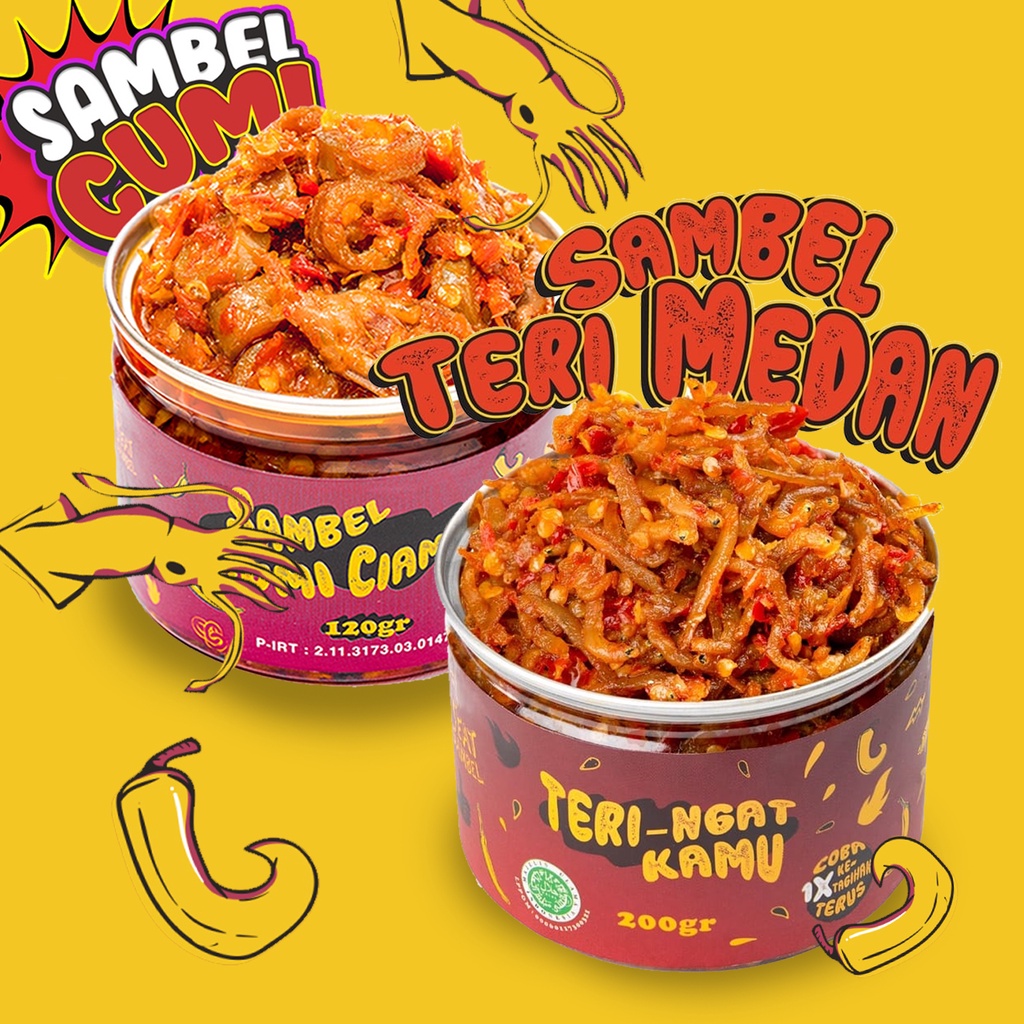 

Eat Sambel - Sambel Teri Mantap dan Cumi Ciamik