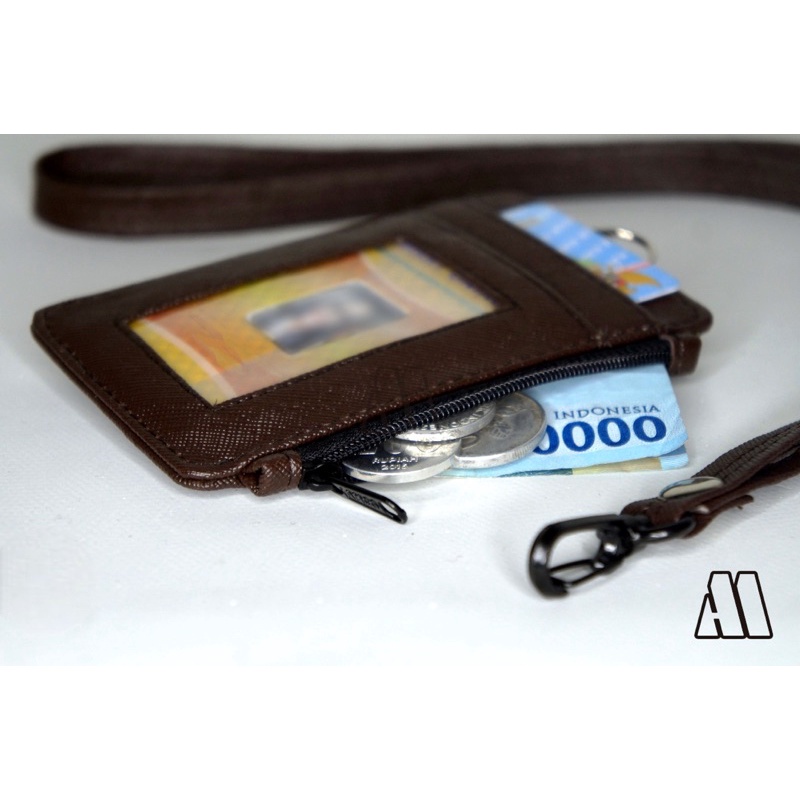 

Terlaris ✨ - ID CARD HOLDER NAMETAG SYNTHETIC LEATHER / LANYARD TALI NAME TAG / KALUNG KARTU NAMA / DOMPET KARTU BAHAN KULIT SINTETIS3.1.23