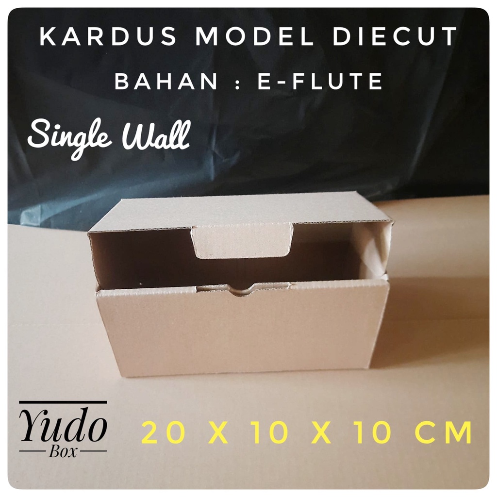 

box kardus karton uk. 20x10x10 cm model diecut pizza u/souvenir