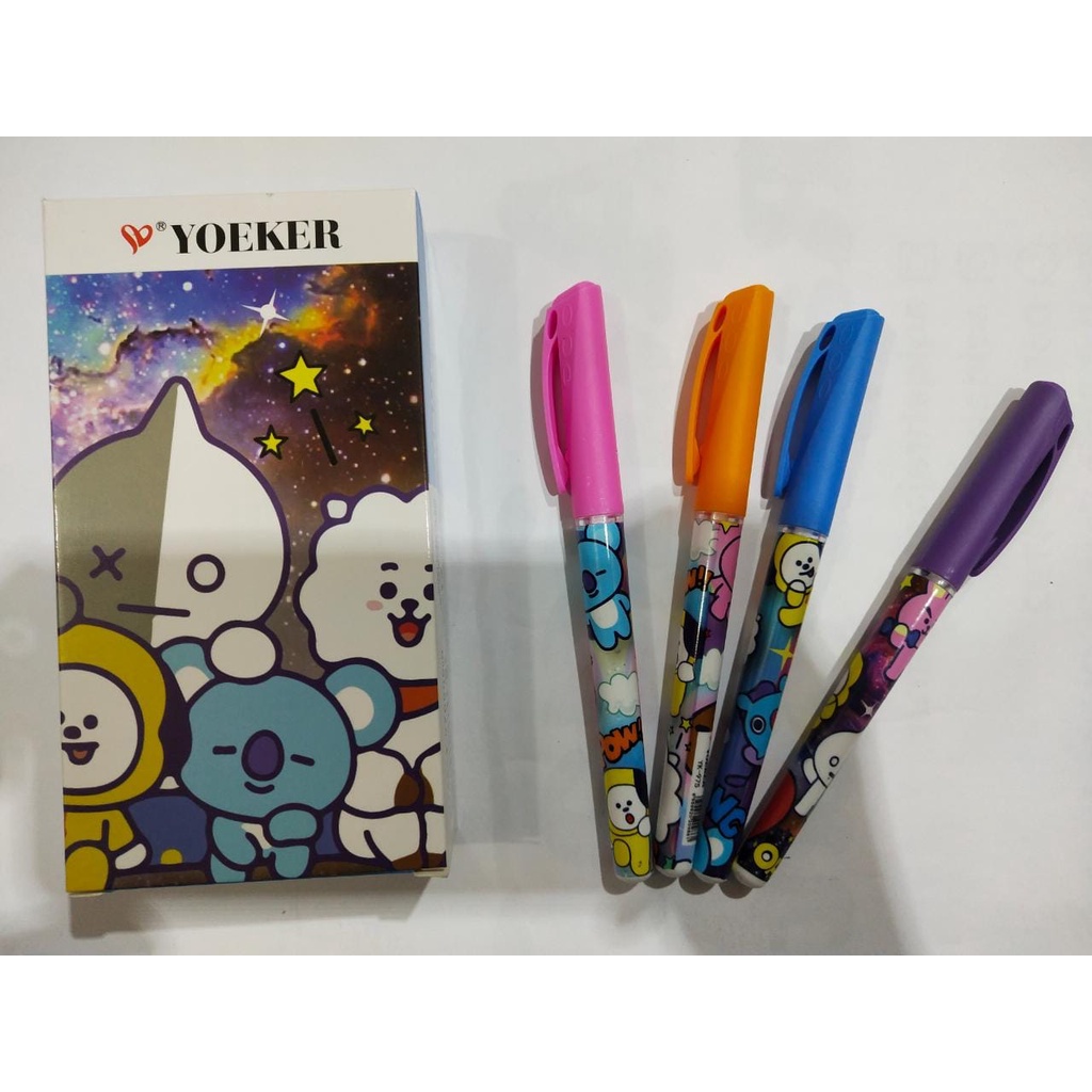 

PULPEN/BALLPOINT/BOLPEN YOEKER MOTIF LUCU (SATUAN) - GEL INK PEN