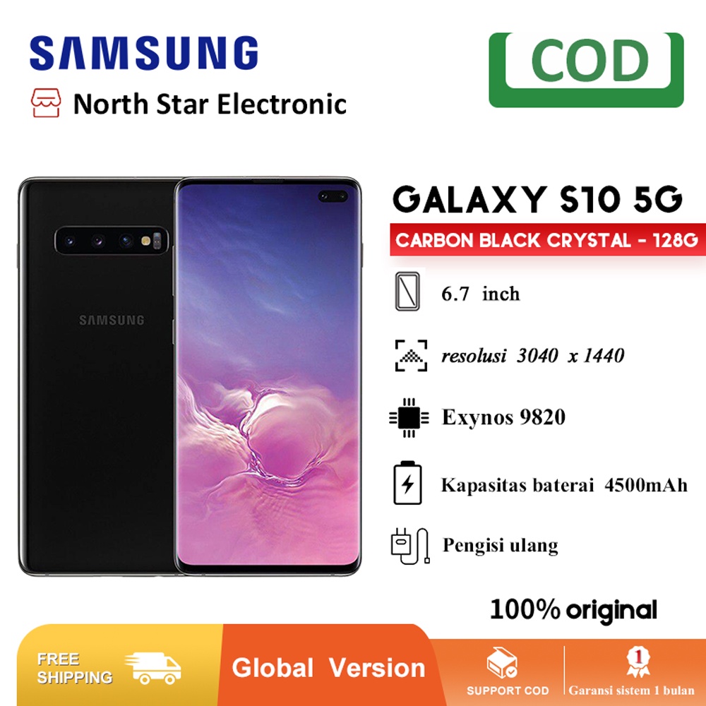 Jual Samsung Galaxy S10 5G Second 5G Handphone 5G S10 Bekas Original ...