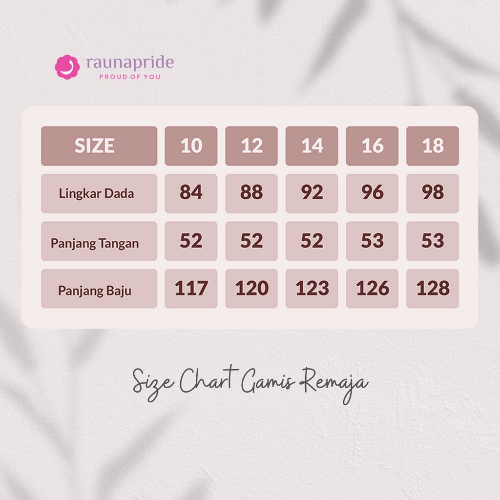 Rauna - Baju Muslim - Gamis Remaja 56 Maroon-3