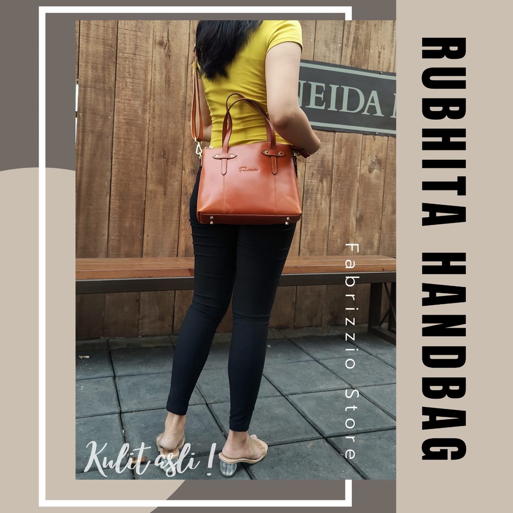 tas wanita kulit asli - Rubhita Bag