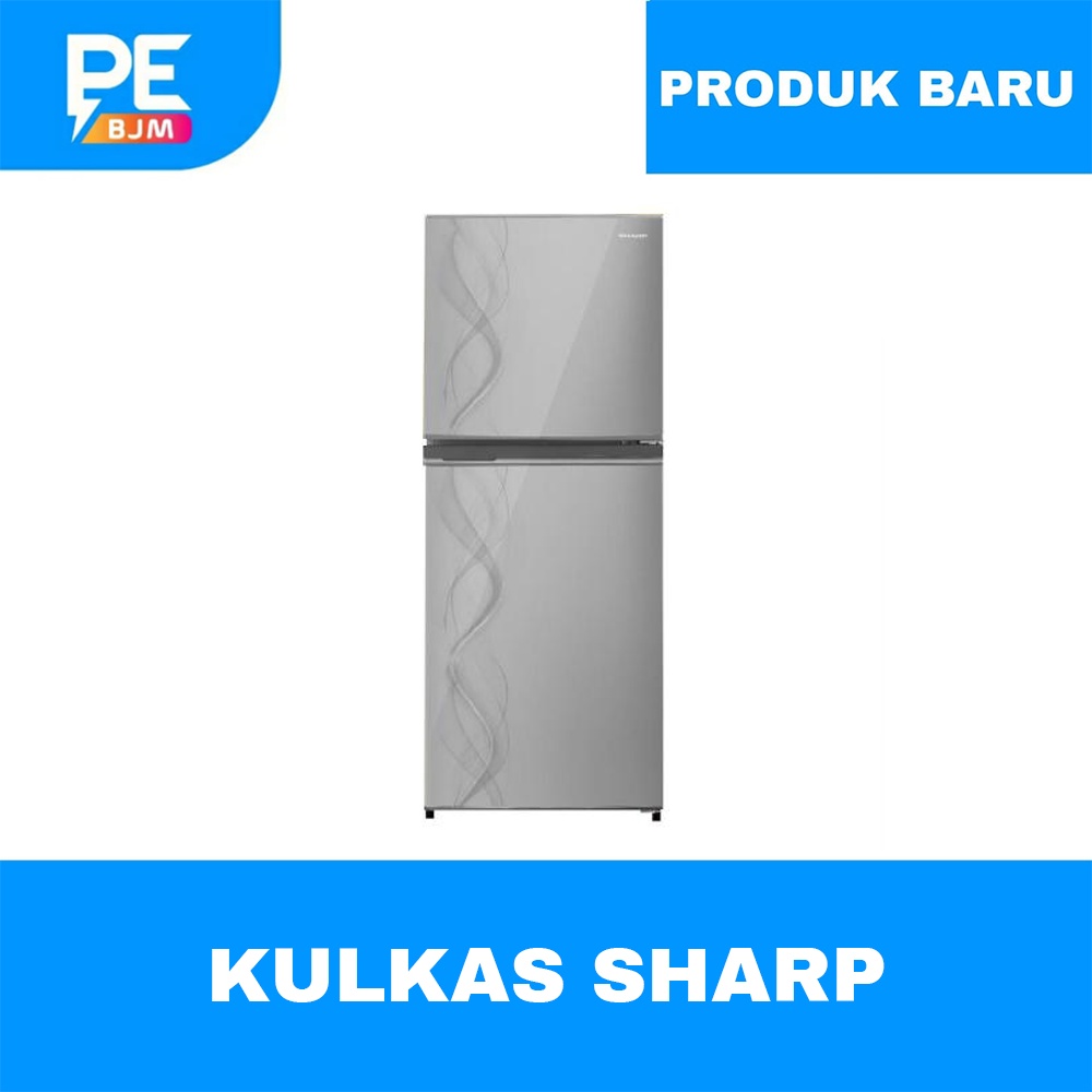 KULKAS SHARP 2 PINTU 187 LITER SJ-237ND-AB/AP/AS GARANSI RESMI