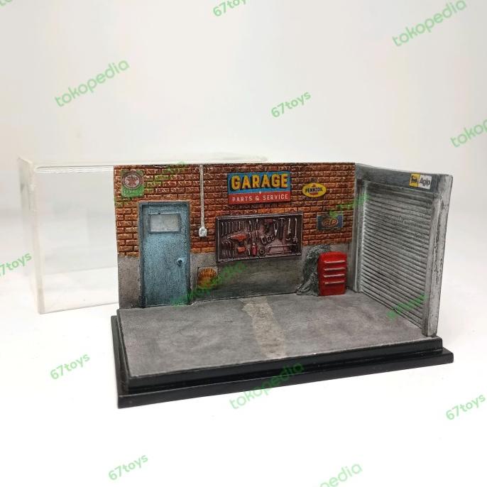 Diorama akrilik diecast 1/64 ---MURAH---