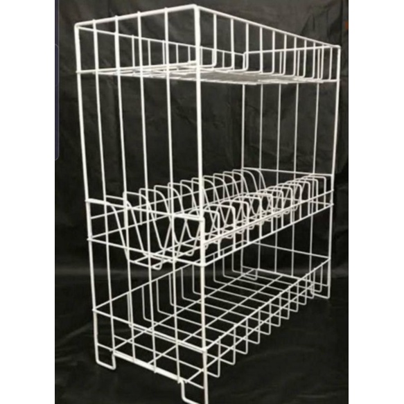 RPK 3 Susun / Rak Piring Knock Down RPK