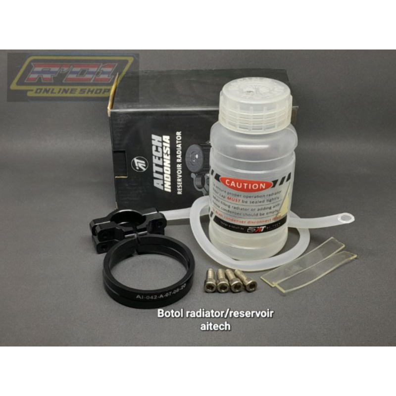 Botol/tabung reservoir wadah tempat cadangan air radiator aitech ninja r ninja rr ninja ss model hrc