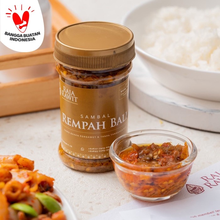 

Terlaris ✨ - Sambal Rempah Bali Raja Rawit 2.1.23