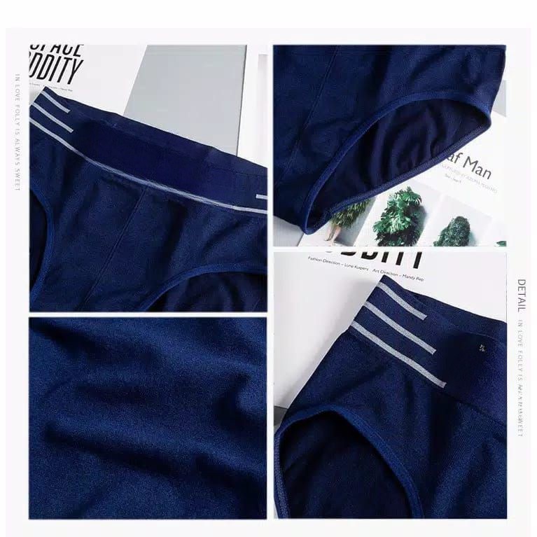 Celana Dalam Pria Bentuk Segitiga Bahan Nyaman dan Lembut Underwear Men Import Dalaman Murah