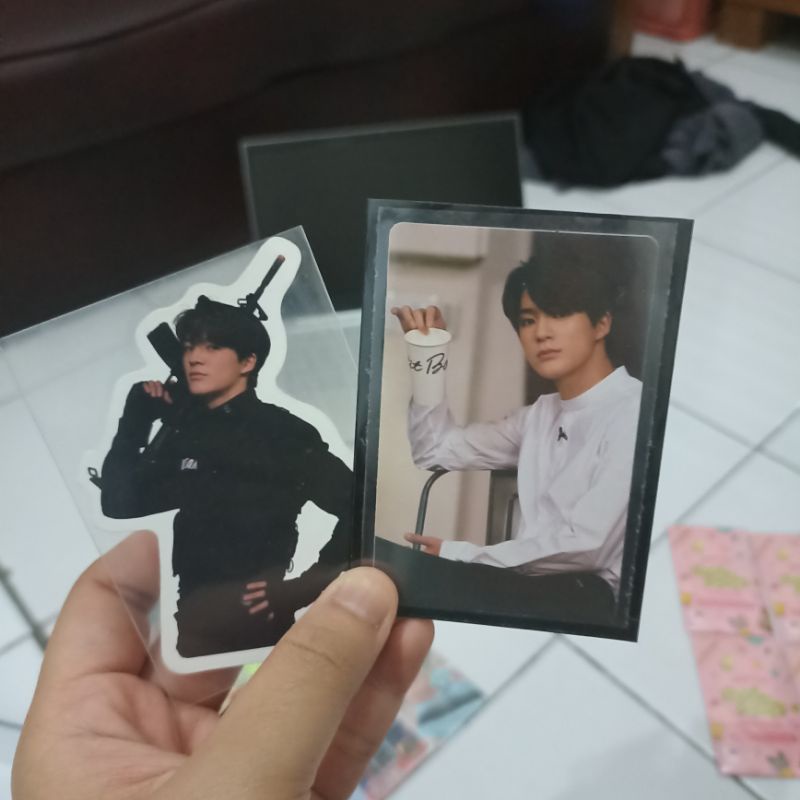 jeno photocard sticker puff