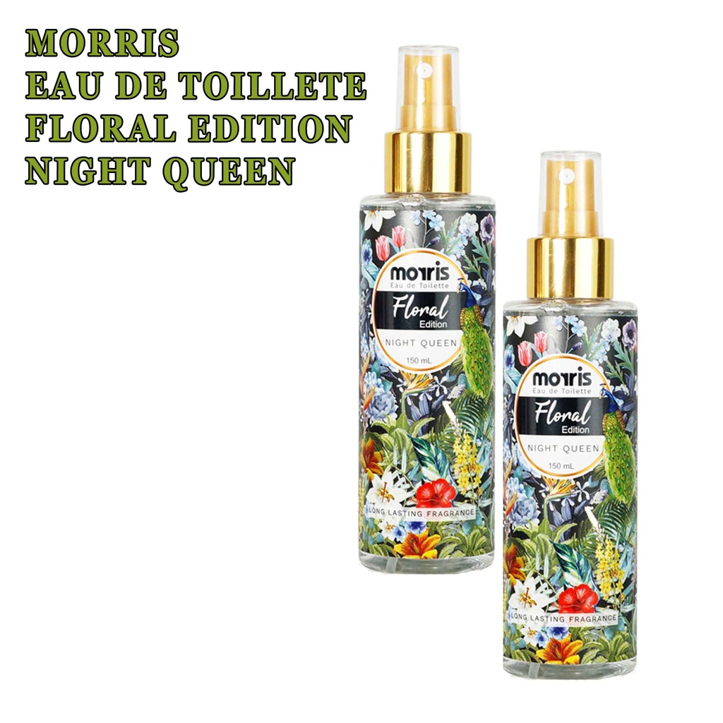 MORIS NIGHT QUEEN* Floral Edition* Eau De Toillete Parfum