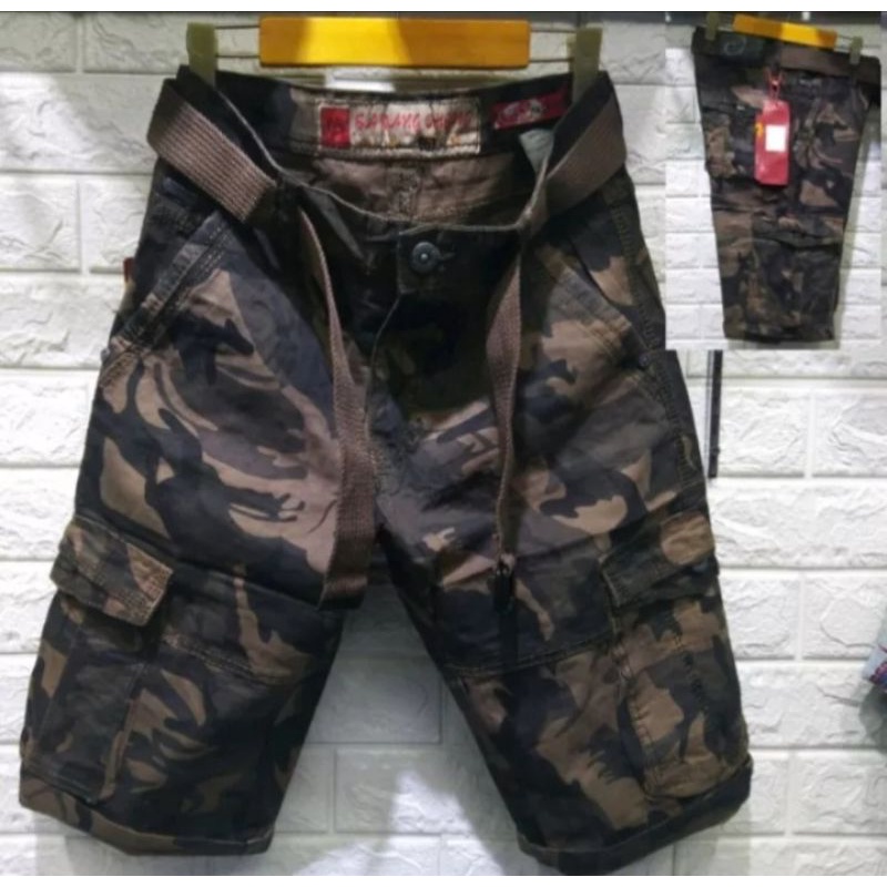 CELANA LORENG PENDEK PRIA BAWANGCHENG / Celana pendek loreng pria bawangcheng / Celana Pendek Loreng