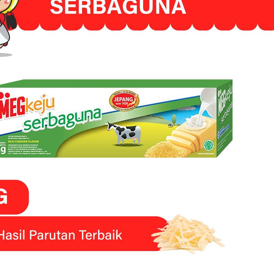 

♨ MEG Keju Serbaguna 2 kg ☻