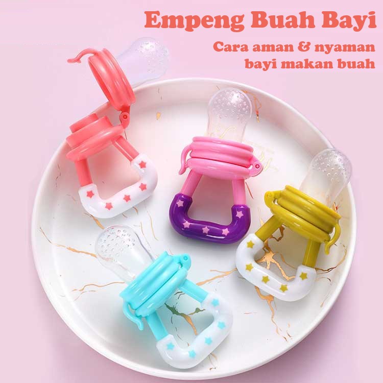 UNIKID EMPENG BUAH BAYI SILIKON BABY FRUIT FOOD FEEDER DOT BUAH BAYI GIGITAN BAYI DODOT SARI BUAH ANAK