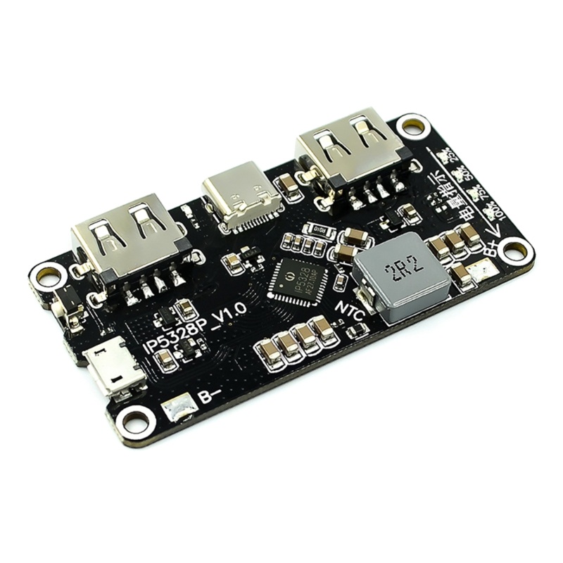 Zzz IP5328P Bidirectional Quick Charge Handphone Power Mainboard 3.7V Boost 5V 9V 12V