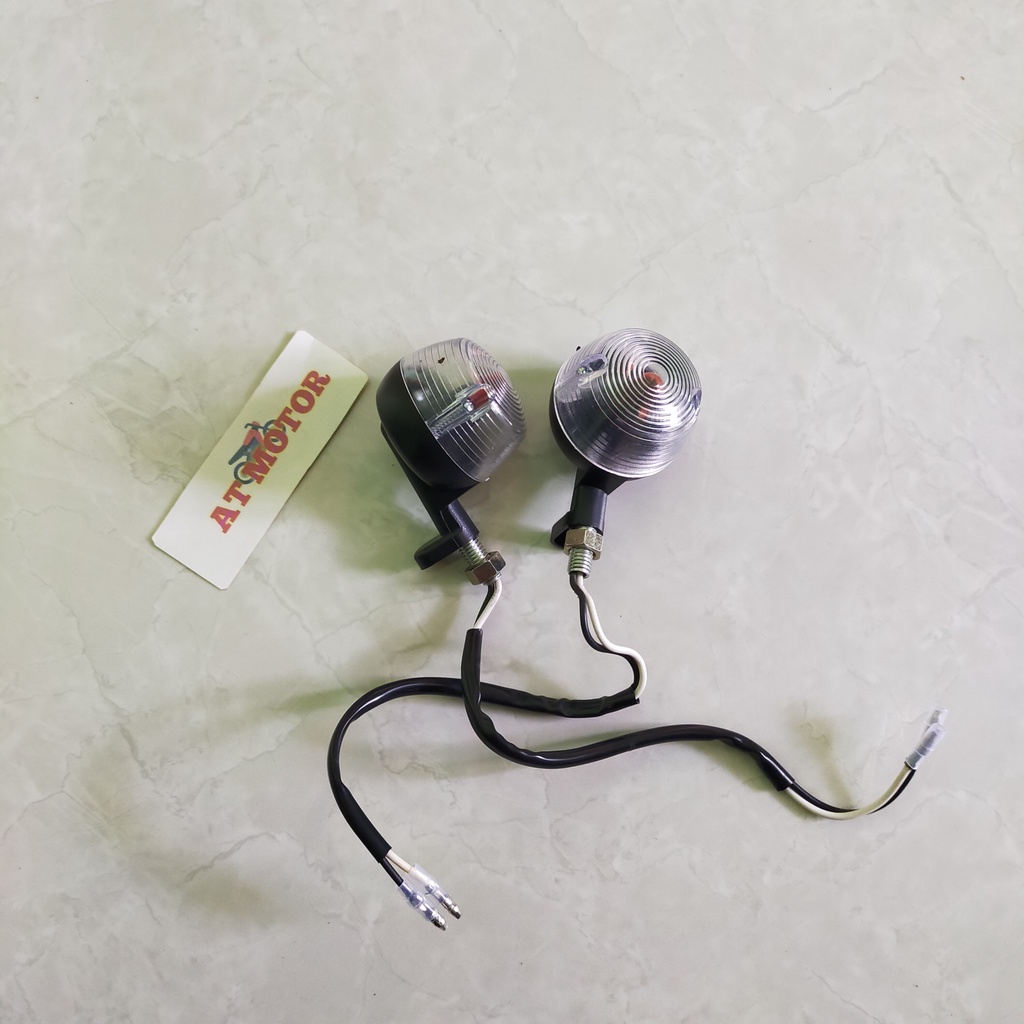 Lampu sen sein c70 riting c70 hitam bening