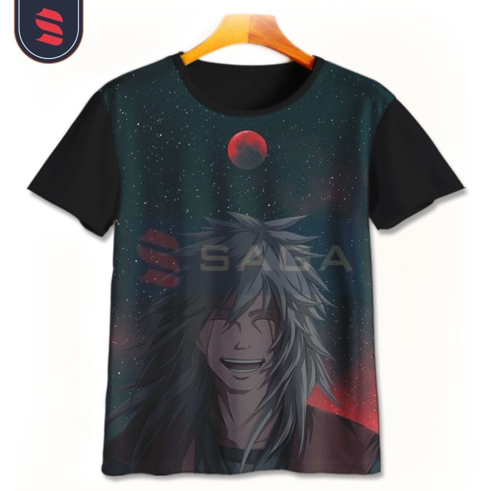 Kaos Printing Anak Kaos Anak 3D Baju Anak Model Kartun Animasi Naruto Boruto Model Jiraiya V5 - Kaos