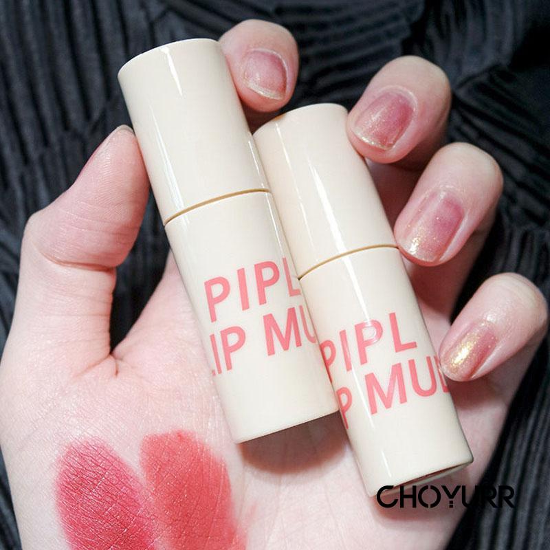 【COD】PIPL Lip Mud / Lip Clay Waterproof Lip Tint Long Lasting Mouse Lip Cream Matte Velvet Lipstick Tahan Lama Korean Import Kosmetik Bibir-CH