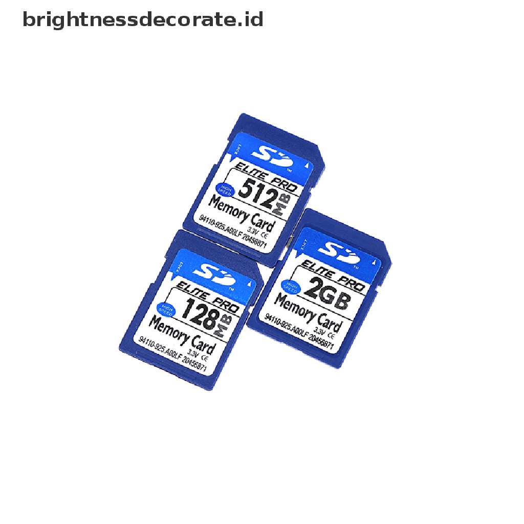 [Birth] 128mb 256MB 512MB 2GB 4GB Kartu Standar SD memory digital Aman [ID]