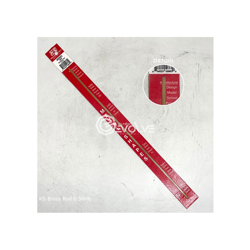 KS Brass Rod 0.5mm