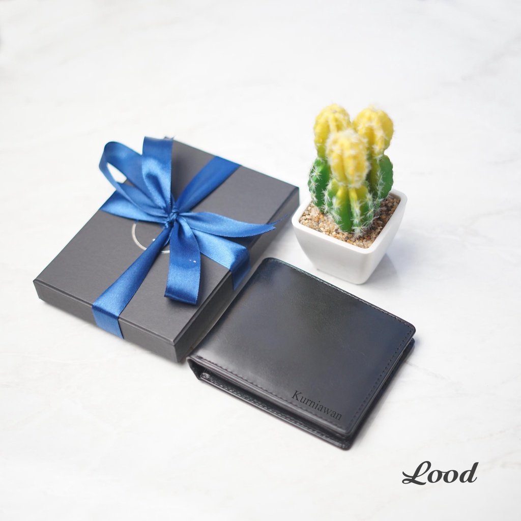 DOMPET LANDSCAPE KULIT ASLI PRIA ORIGINAL 100% MODEL 3D LANDSCAPE WALLET - GRATIS CUSTOM UKIR NAMA