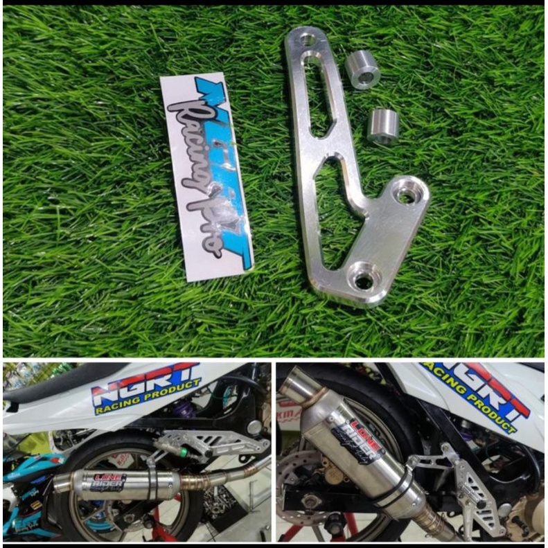 hanger / breket gantungan kenalpot satria Fu karbu / injeksi