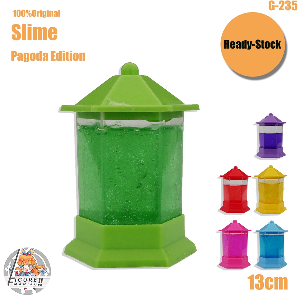 Mainan Anak - Slime Mini Pagoda Edition Import Premium Slime Lucu Cute Slime Aman Crystal Mud