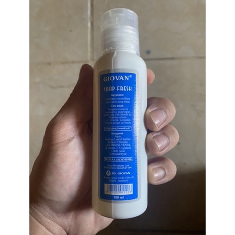 GIOVAN Soap Fresh 90ml PER KARTON (isi 24 Pcs)