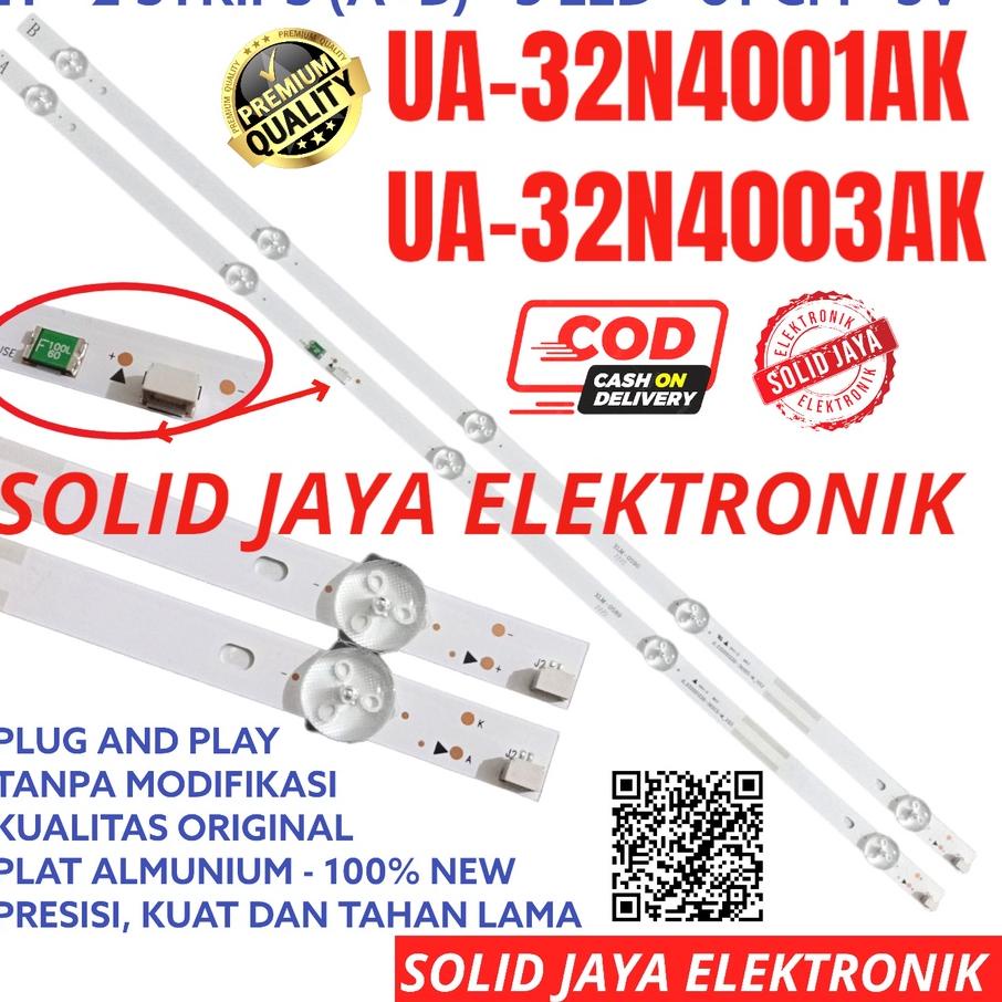 Depan BACKLIGHT TV LED SAMSUNG 32 INC UA 32N4001 32N4003 32N4001AK 32N4003AK UA32N4001AK UA32N4003AK