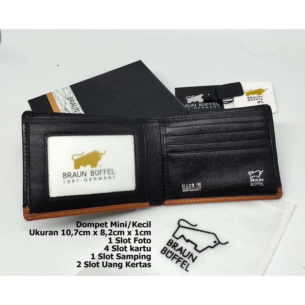 Dompet Pria Kulit BB 237 Small Dompet Mini Kecil dan Minimalis