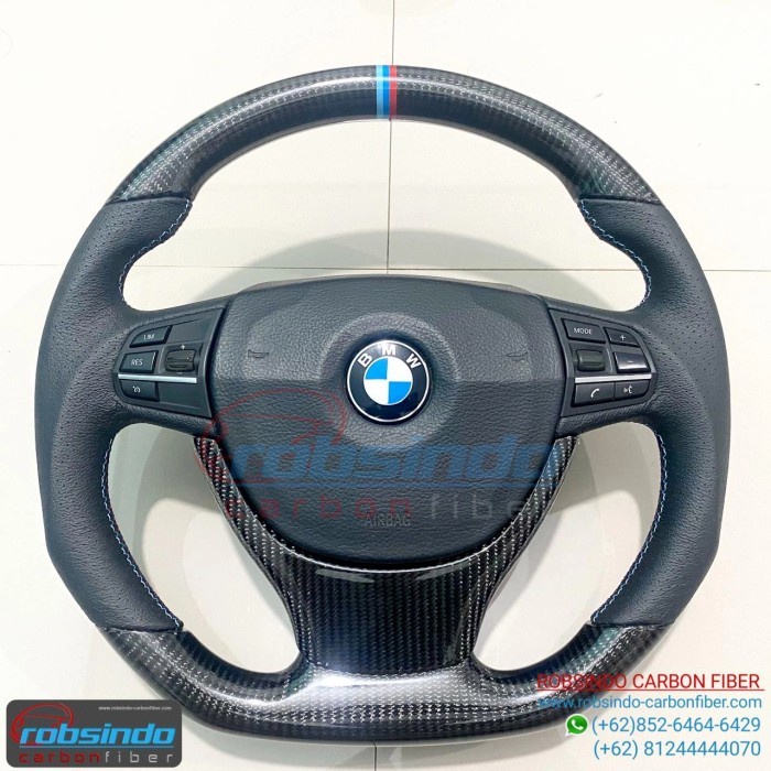 stir setir steering wheel bmw f10 F30 carbon sport design