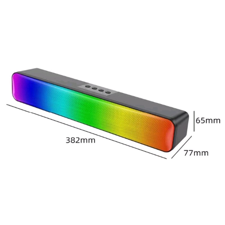 Bluetooth Speaker RGB M8 Speaker Bluetooth Super Bass Mini Portable