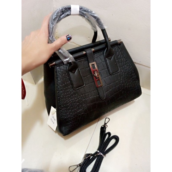 TAS SELEMPANG WANITA/TAS FASHION IMPORT CROCODILE WANITA HIGH QUALITY mewah dan elegan