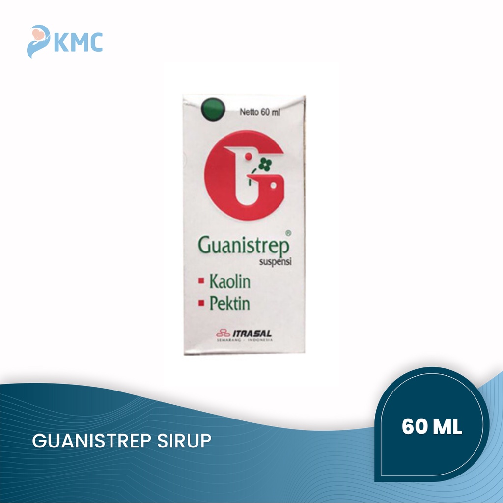 Guanistrep Sirup 60ml Obat Sirup Diare
