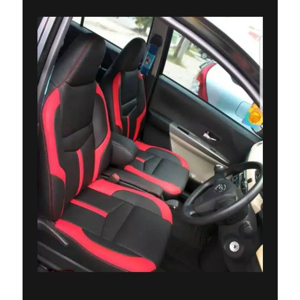 sarung jok mobil DATSUN go+& DATSUN go panca full set semua baris jok