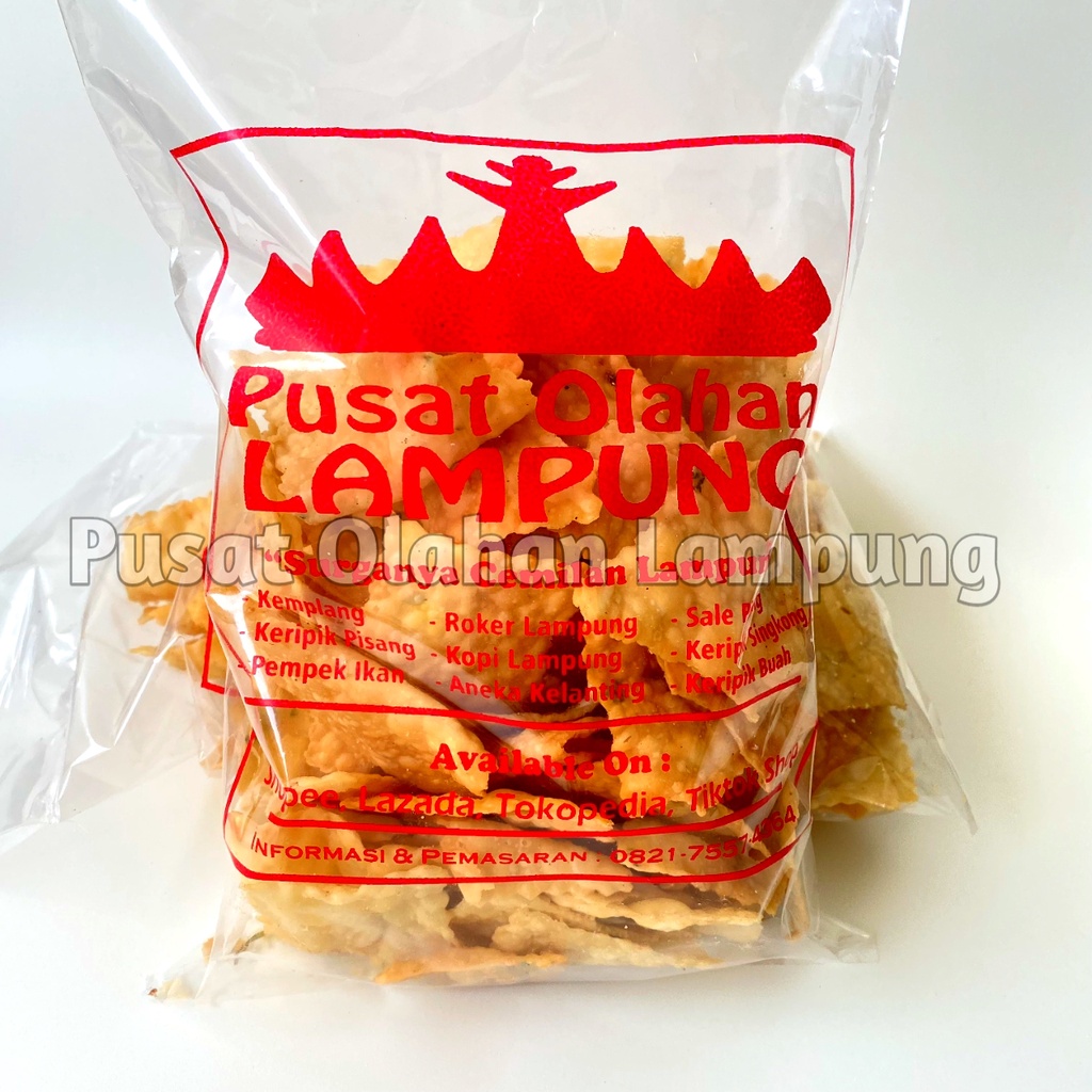 KERPIKI PANGSIT / KERIPIK BAWANG / KERIPIK PANGSIT BAWANG 250 Gr