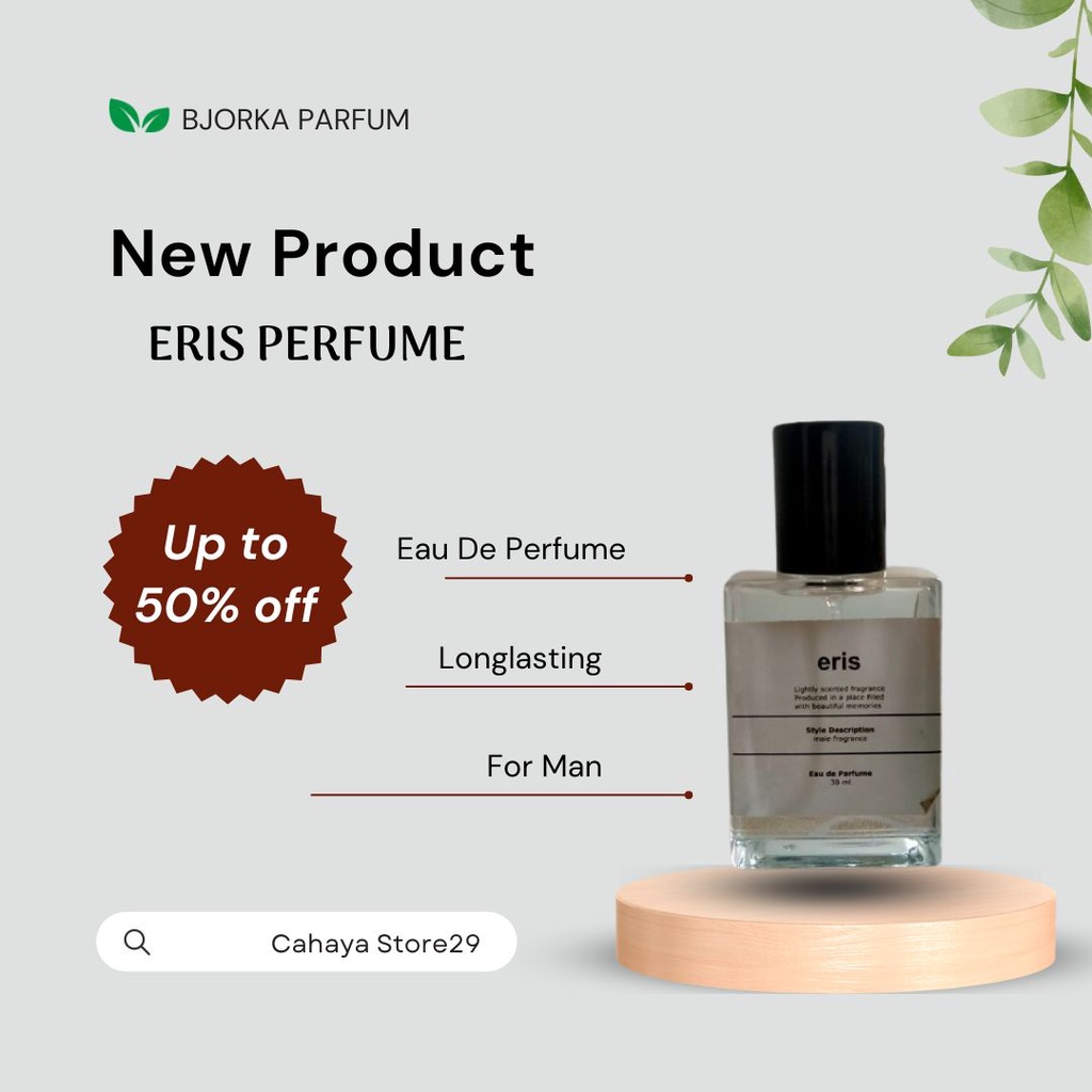 BJORKA Perfume - AEGIR 30ml | Parfum Pria BJORKA AEGIR Eau De Parfume Termurah