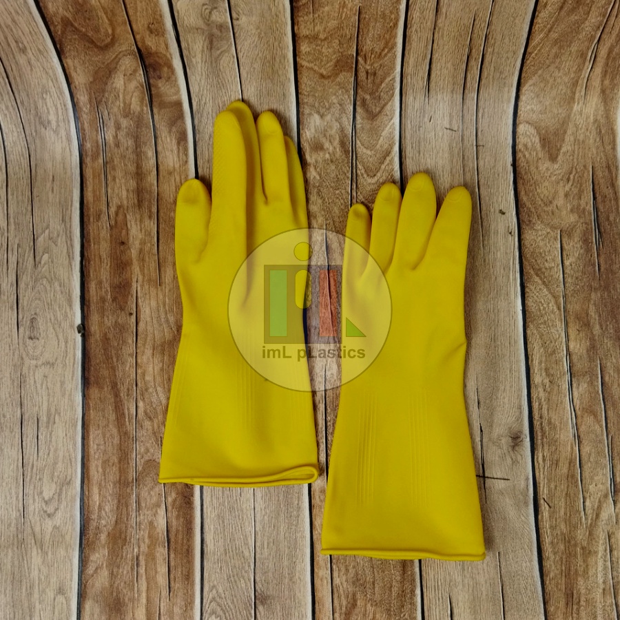 Sarung tangan Karet / Hand Gloves 31cm pasang kanan kiri - 1pcs