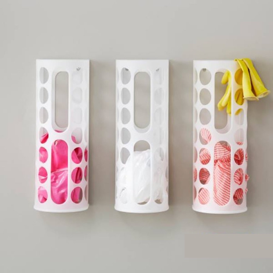 TEMPAT KANTONG PLASTIK KRESEK SAMPAH DISPENSER KANTONG PLASTIK DINDING