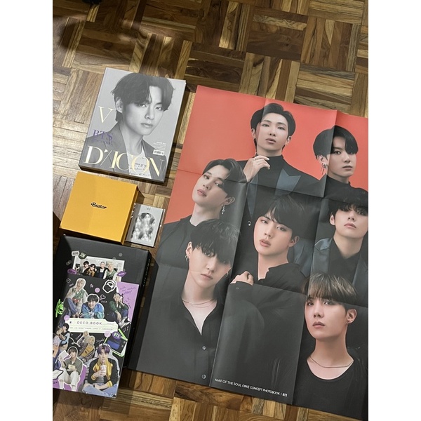 D’ICON Magazine Taehyung V BTS | PC Suga Yoongi Melet | RPC Deco Kit J-Hope Hobi | MOTS ONE Concept 