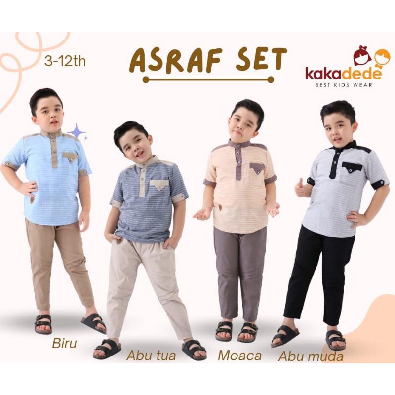 set Koko anak Asraf set by Kaka dede