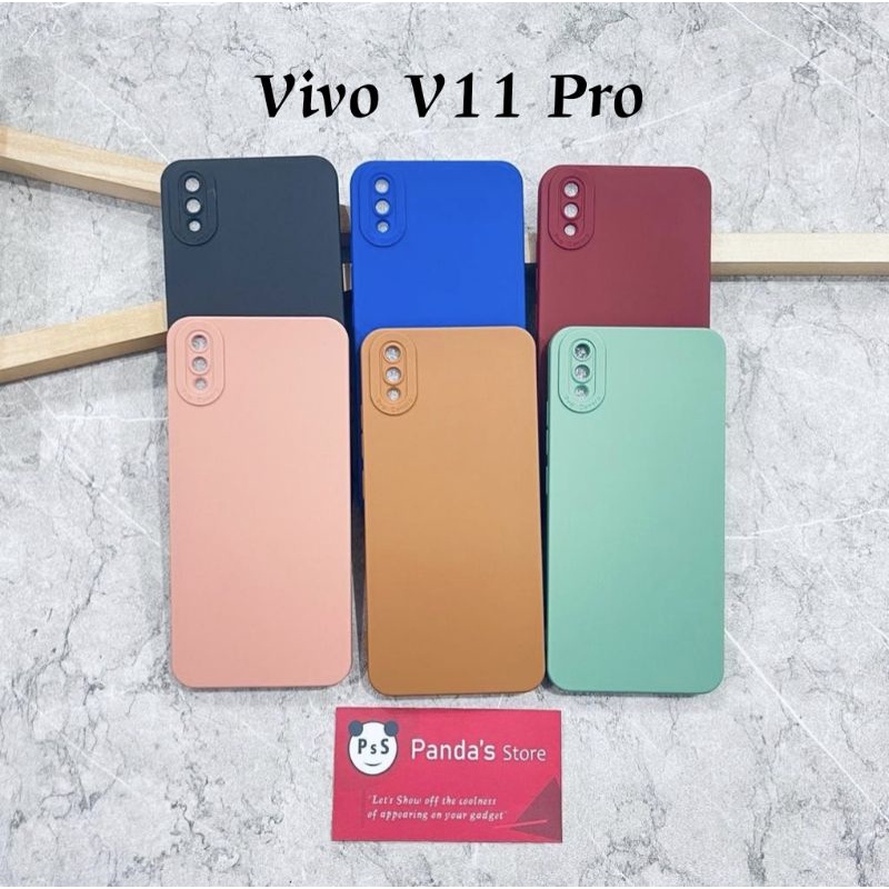 Softcase Pro Camera Vivo V11 Pro Candy Case Full Color 3D Silikon TPU