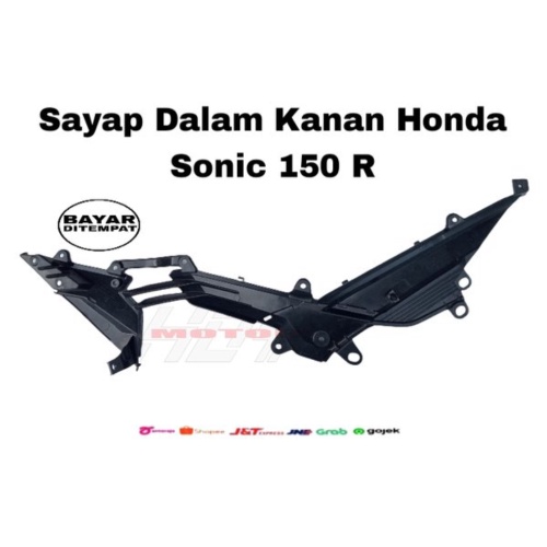 Dijual Cover Sayap dalam kanan Cover R Side Honda Sonic 150 R Sonic 150R 64500-K56-N00 Murah