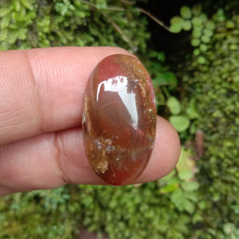 CINCIN BATU AKIK ASLI GARUT CRISTAL MERAH COD HARGA MURAH