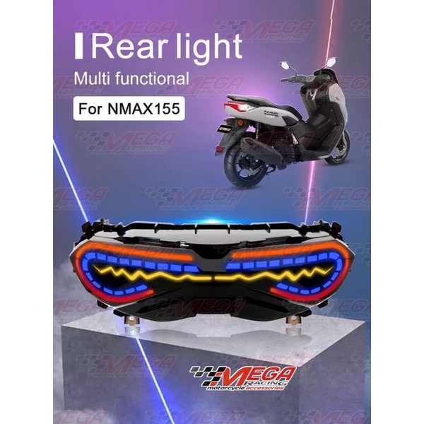 Stop Stoplamp LED 3In1 Yamaha Nmax New Piter Sein Running Lampu Belakang Nmax155 Baru 2020 2022 2022